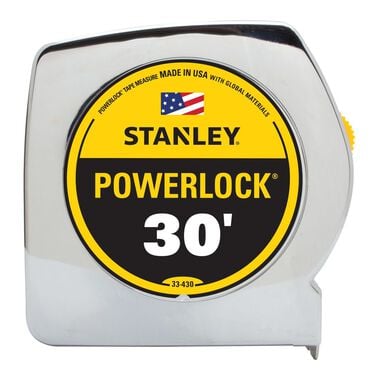 Stanley 30 ft. x 1 in. PowerLock Classic Tape Measure