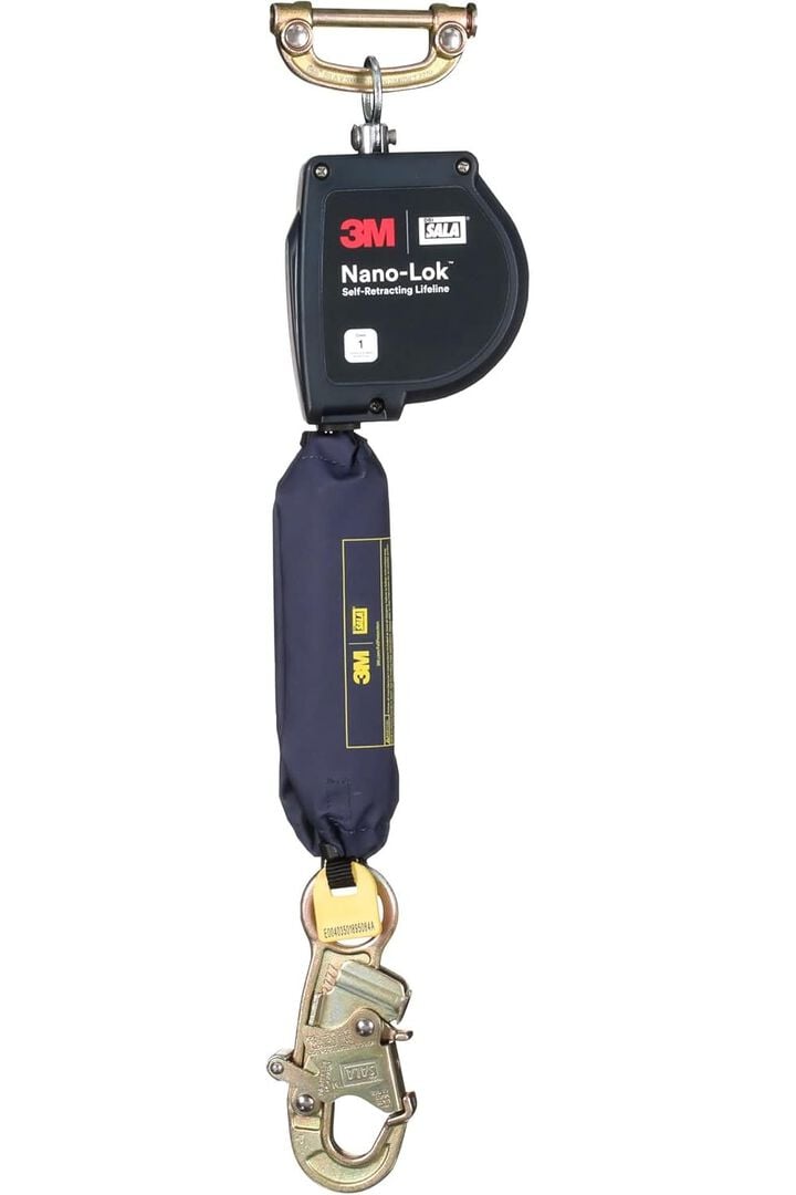 DBI Sala Nano-Lok Thermoplastic Self-Retracting Lifeline XL, large image number 1