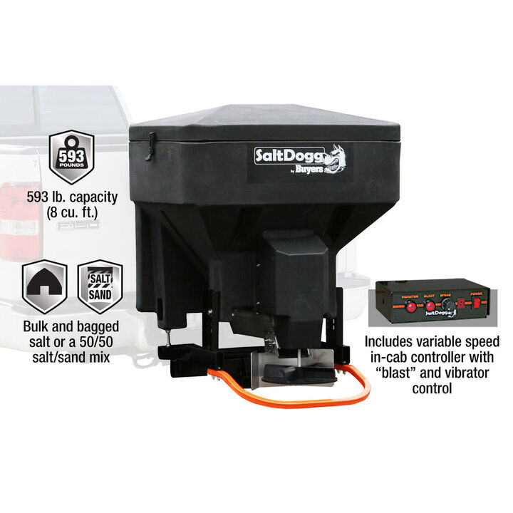 Buyers Products Company SaltDogg TGS03 8 Cubic Foot Tailgate Spreader, large image number 7