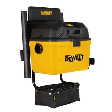 DEWALT 6 Gallon Wall Mounted Wet/Dry Vacuum with Wireless on/off Control, large image number 1