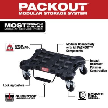 Milwaukee PACKOUT Dolly, large image number 1