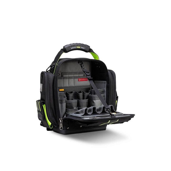 Veto Pro Pac 45 Lbs X-Large Zippered Meter Bag, Black/Hi-Viz Yellow, large image number 8