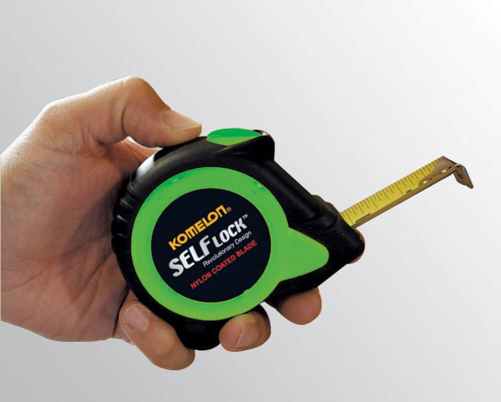 Komelon 12' x 5/8in Self-Lock Tape Measure, large image number 3