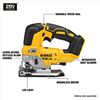 DEWALT XR 20V Max Keyless Jigsaw Kit, small image number 2