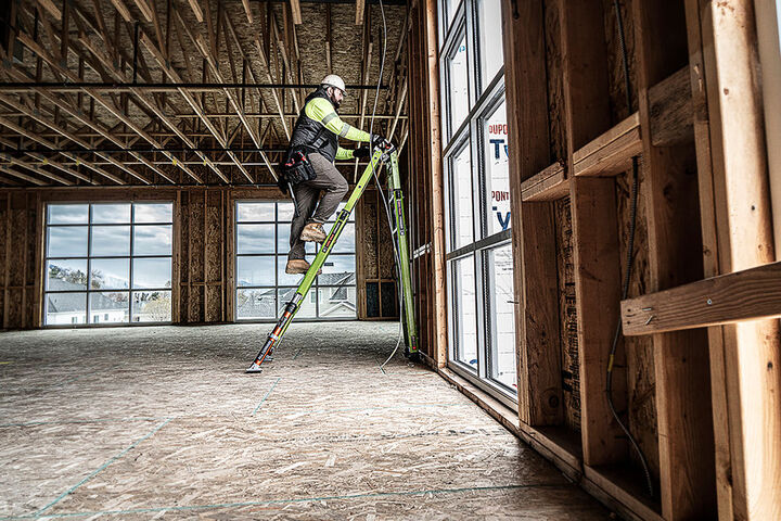 Little Giant Safety Conquest All-Terrain Fiberglass Extendable Ladder ANSI Type 1A, large image number 20