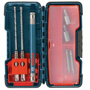 Bosch 7 pc. SDS-plus Bulldog Anchor Drive Installation Kit, large image number 0