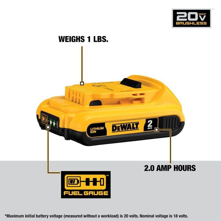DEWALT 20V MAX Drill Driver/Impact Driver Combo Kit and Reciprocating Saw Bundle, large image number 10