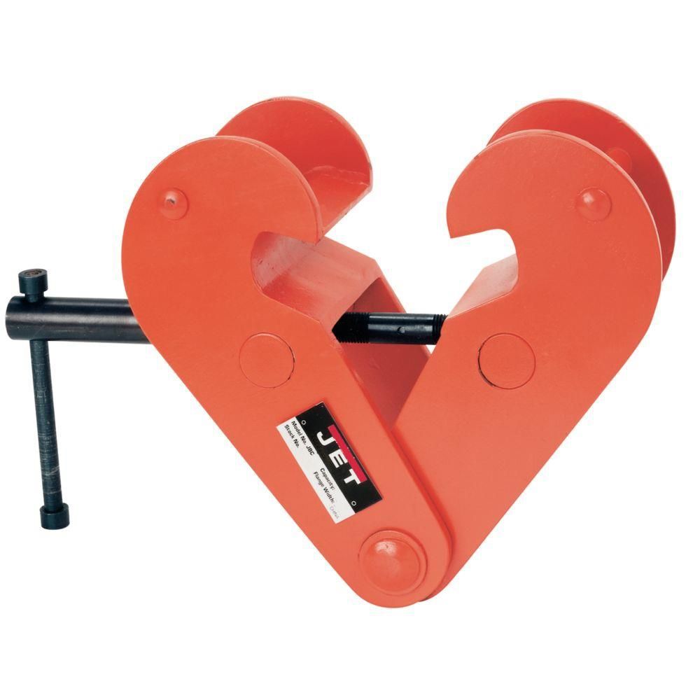 JET JBC-5 5 Ton Beam Clamp Fits 5 In. to 10-5/8 In. Wide Beam, large image number 1