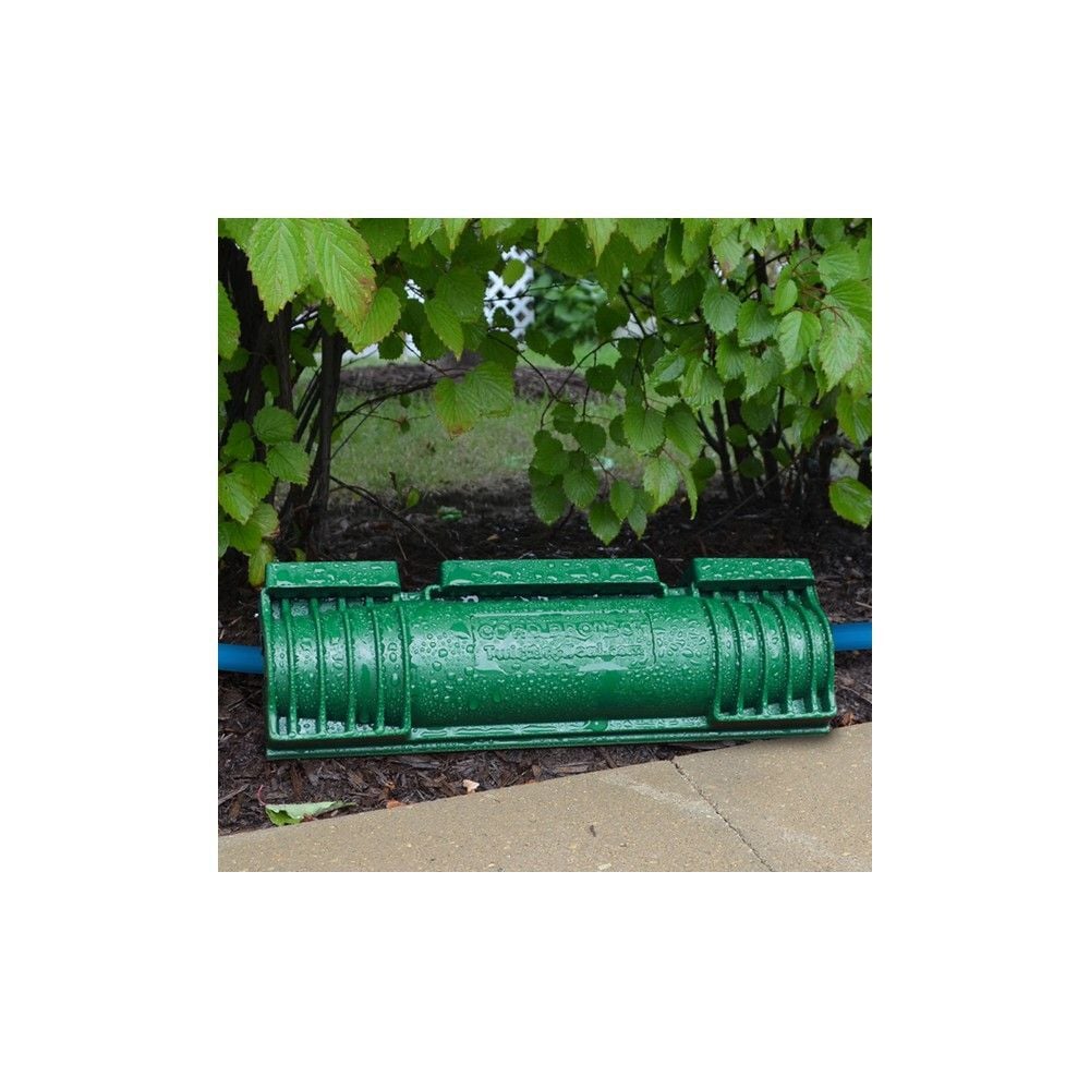 Twist and Seal Outdoor Extension Cord Protector Green Heavy Duty Plastic, large image number 7