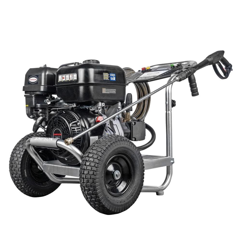 Simpson Industrial Series 4400 PSI 4.0 GPM Gas Powered Cold Water Pressure Washer with 5 Spray Tips, large image number 1