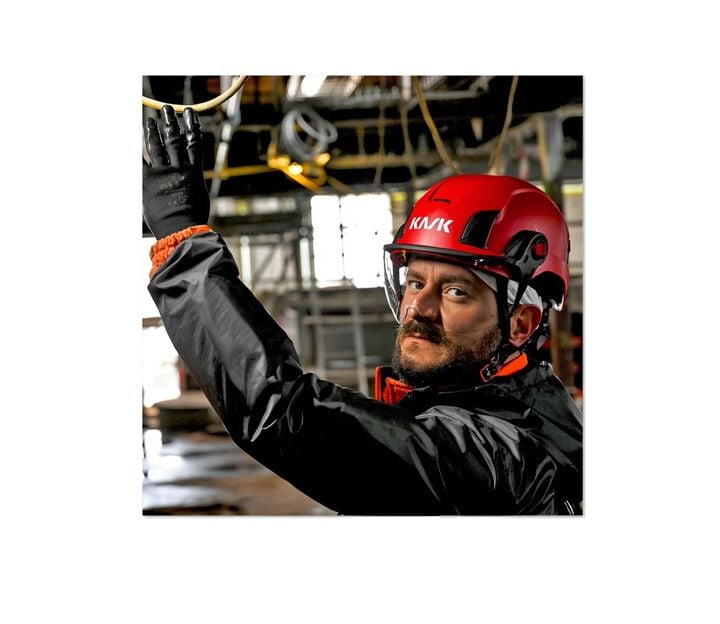 KASK America ZEN Smoke Anti Fog Polycarbonate Visor, large image number 4