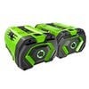 EGO POWER+ 56V 12Ah Lithium Ion Power Tool Battery Pack with Fuel Indicator (2 Pack), small image number 1