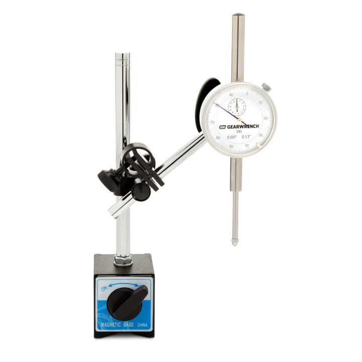 GEARWRENCH Dial Indicator Set with On/Off Stand