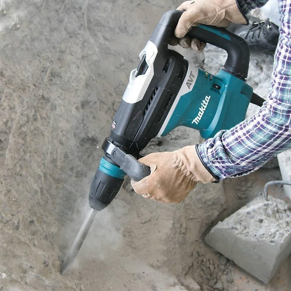 Makita 11 AMP 1-9/16 in. SDS-MAX AVT Rotary Hammer Drill, large image number 5