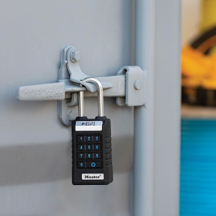 Master Lock Bluetooth Pro Series Padlock for Business Applications Extended Shackle, large image number 1
