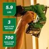 Metabo HPT 18V MultiVolt Brushless 15-Gauge Angled Finish Nailer 2 Ah Kit, small image number 2