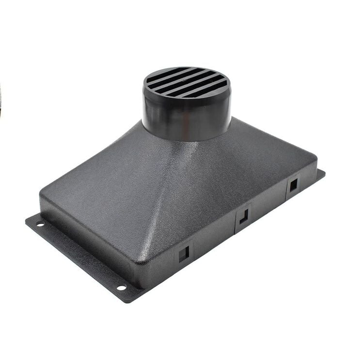 Big Horn 4 Inch ABS Little Gulp Dust Hood with 13-1/2 Inch x 7 1/4 Inch Opening, large image number 3