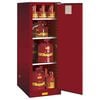 Justrite 54 Gallon Red Steel Self Close Flammable Cabinet, small image number 1