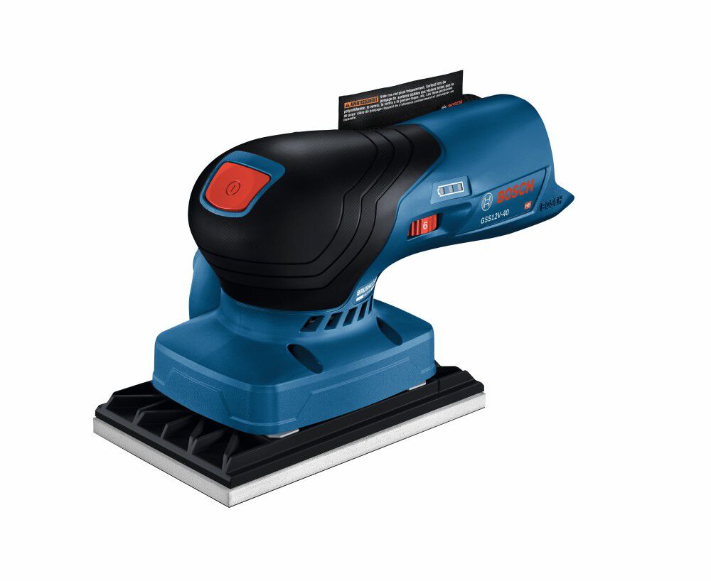 Bosch 12V Max Orbital Finishing Sander (Bare Tool), Reconditioned, large image number 1