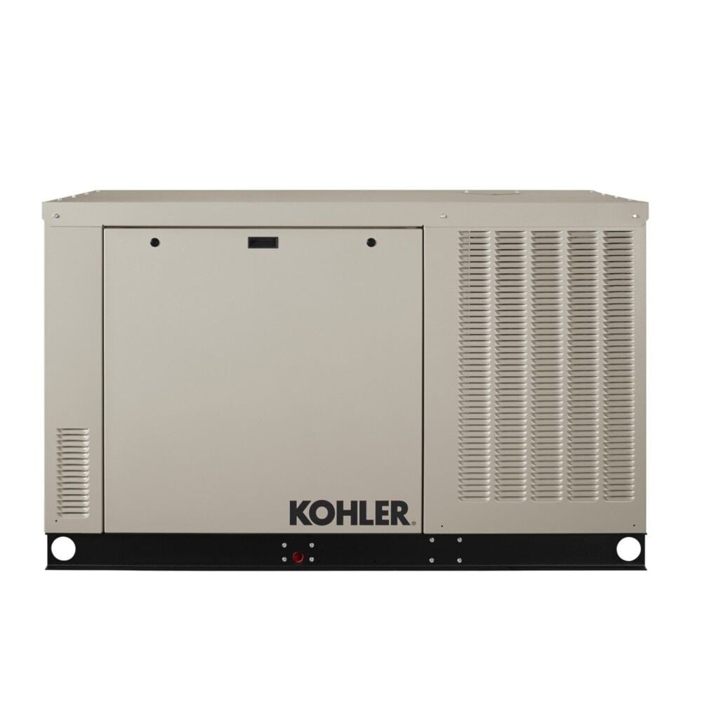 Kohler Power 38, 000 Watt (38kW) Dual Fuel 49-State Liquid-Cooled Home Standby Generator – 38RCLC-QS4