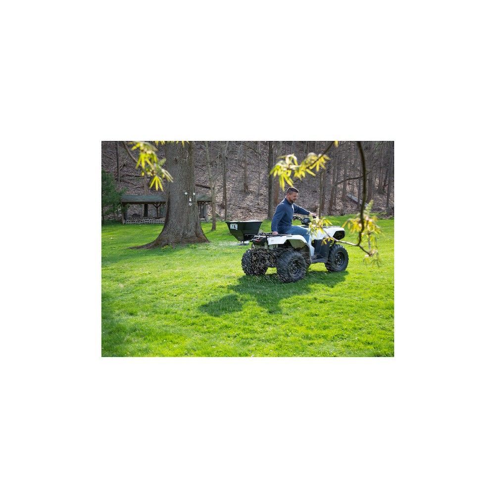 Buyers Products Company Horizontal Mount ATV Spreader - 100 Pound Capacity, large image number 6