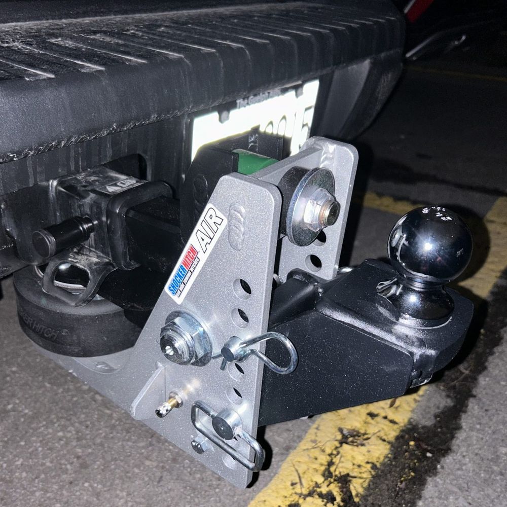 Shocker Hitch Streamline 10K Aluminum 2 Inch Air Receiver Hitch & Raised Ball Mount 2-5/16 Inch Hitch Ball, large image number 11