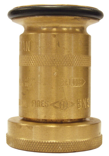 Dixon Valve and Coupling 1-1/2 In. NST Brass Industrial Fog Nozzle