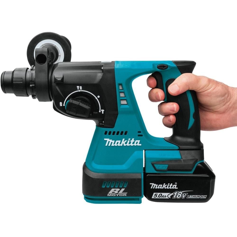 Makita 18V LXT Lithium-Ion Brushless Cordless 1 In. Rotary Hammer Kit (5.0Ah), large image number 7