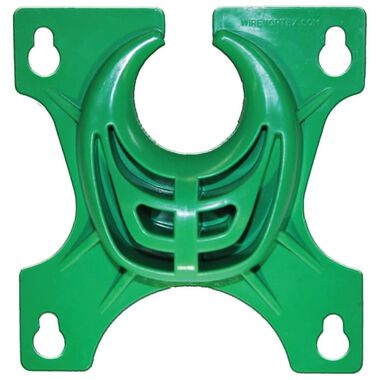 Rack-A-Tiers 4 Inch x 4 Inch Plastic Green Wire Vortex for Shallow/Deep Boxes