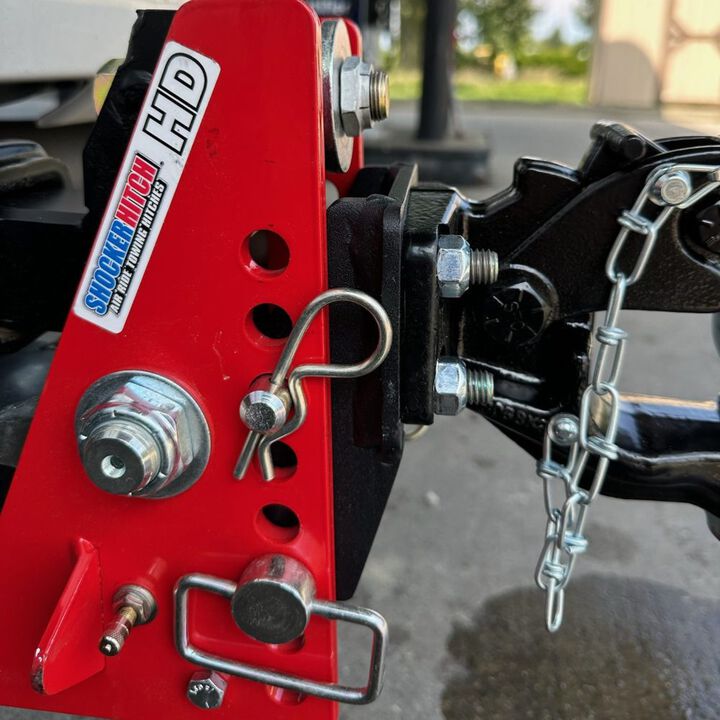 Shocker Hitch HD 20K 2.5 Inch Air Hitch with 16K Pintle & 2-5/16 Inch Ball, large image number 10