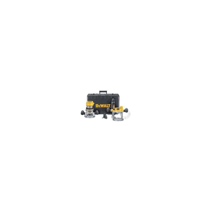 DEWALT 12 Amp 2-1/4 HP Plunge and Fixed Based Variable Speed Router, large image number 1