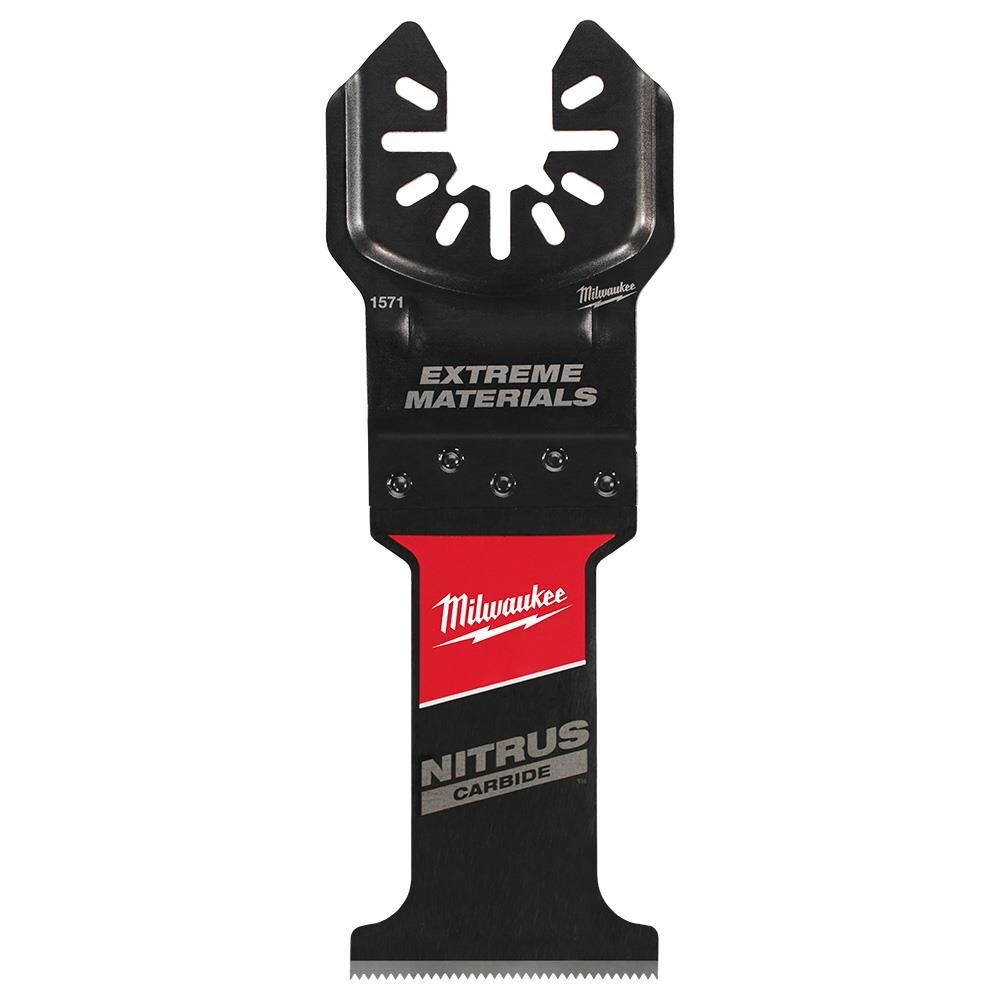 Milwaukee NITRUS CARBIDE Extreme Materials Universal Fit OPEN-LOK Multi-Tool Blade 10pk, large image number 12