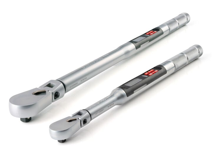 Tekton 3/8 1/2 Inch Dual-Direction Electronic Torque Wrench Set 2 Piece, large image number 1