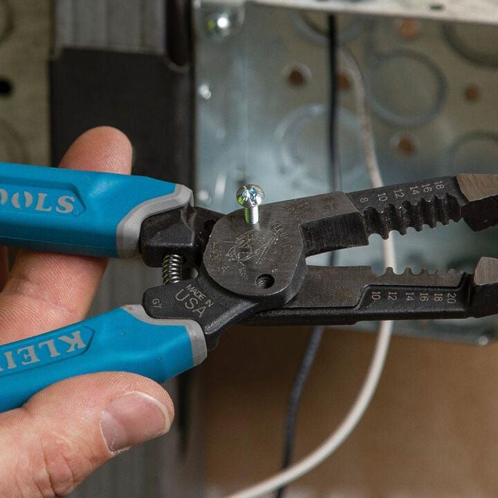 Klein Tools Kurve Heavy-Duty Wire Stripper 8-20 AWG, large image number 7