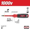 Milwaukee #1 Square 3 in. 1000V Insulated Screwdriver, small image number 2