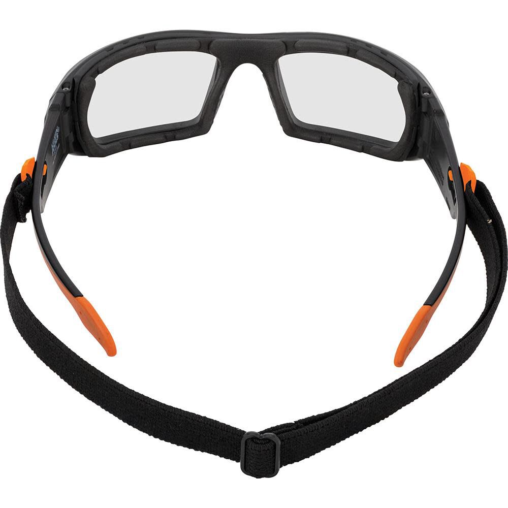Klein Tools Pro Gasket Safety Glasses Clear, large image number 8