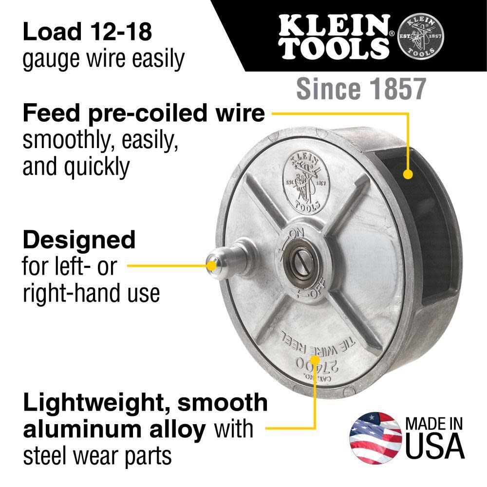 Klein Tools Tie-Wire Reel 27400 - Acme Tools