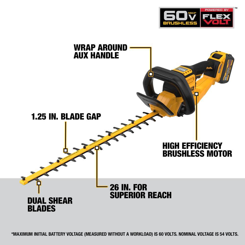 Dewalt pole top hedge trimmer lowe's