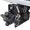 Shocker Hitch 14K 2 Inch Max Black Air Receiver Hitch & Black Combo Sway Bar Tab Ball Mount 2 Inch & 2 5/16 Inch Hitch Balls, small image number 2