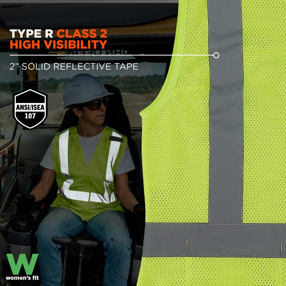 Ergodyne GloWear 8210HLW-S Class 2 Womens Vest, large image number 2