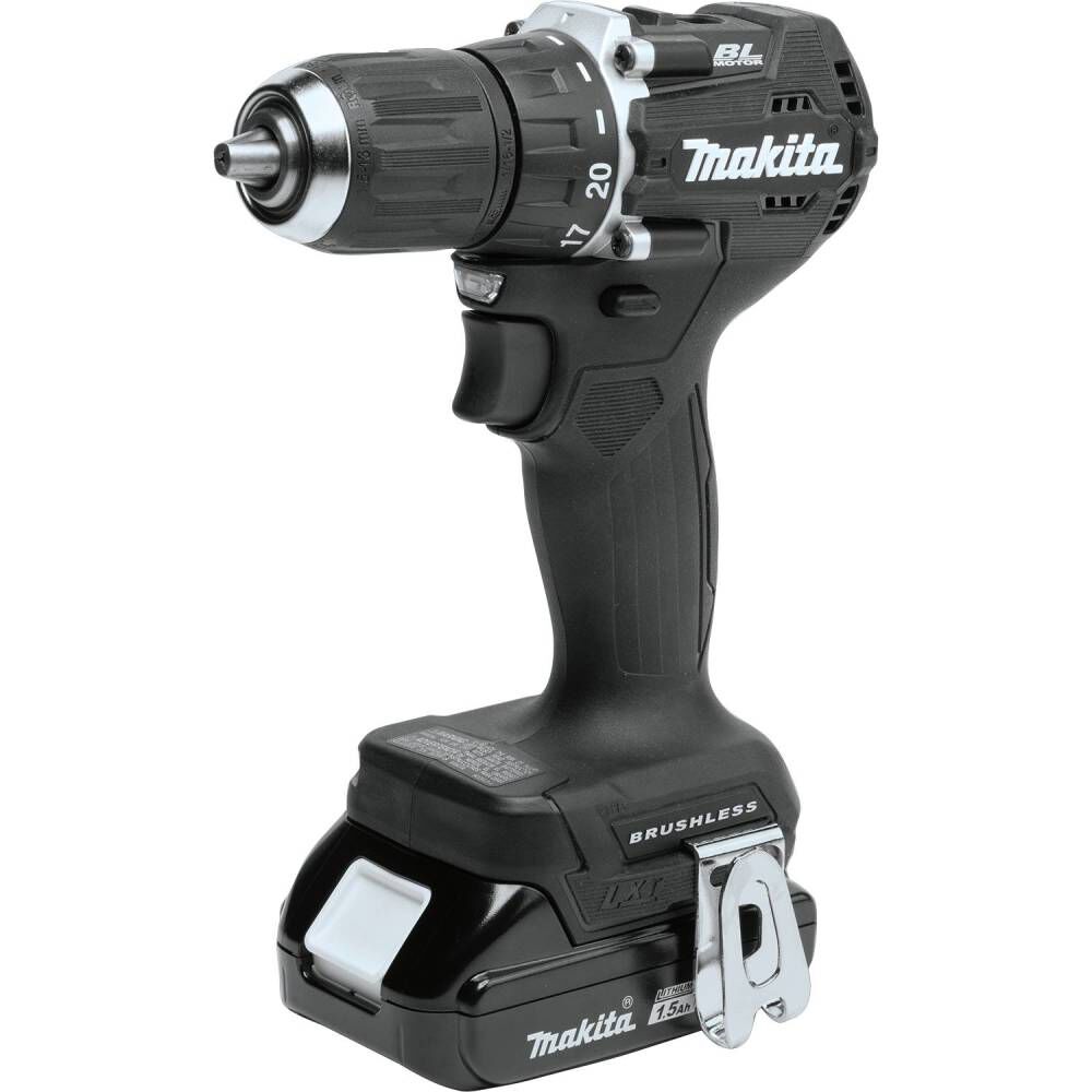 Makita 18V LXT Driver Drill 1/2in Lithium Ion Sub Compact Kit, large image number 9