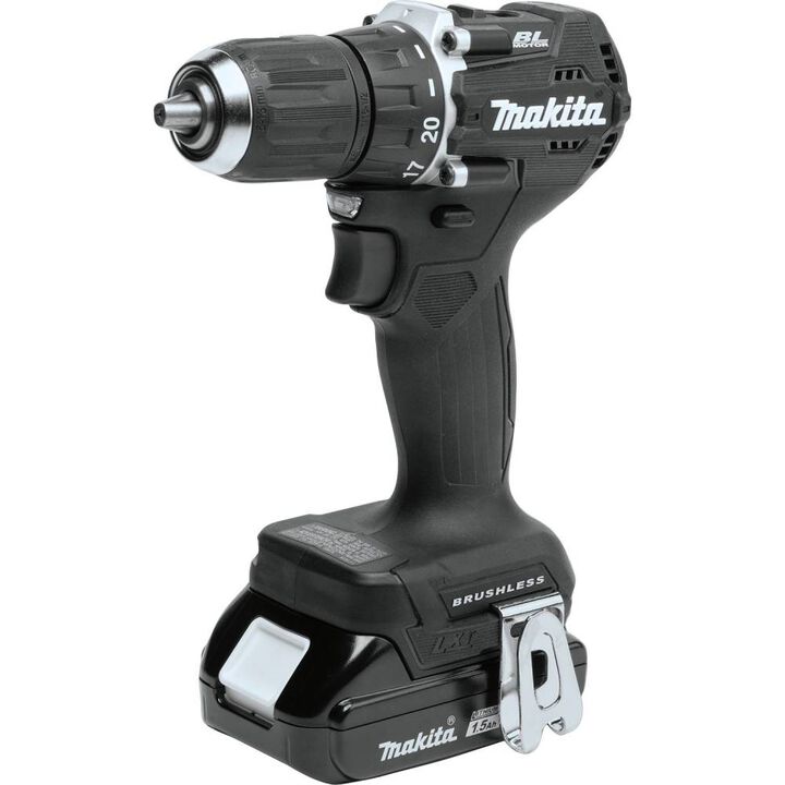 Makita 18V LXT Driver Drill 1/2in Lithium Ion Sub Compact Kit, large image number 8
