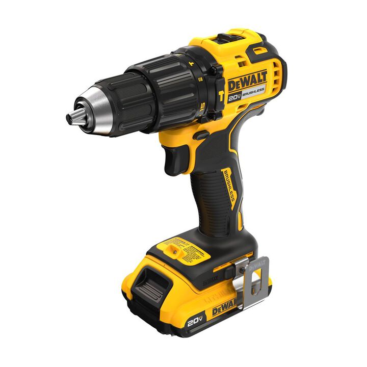 DEWALT 20V MAX Brushless Cordless 1/2in Hammer Drill Kit, large image number 9