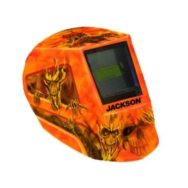 Jackson Safety Welding Helmet Hellfire Graphics Variable Shade 3/5-13
