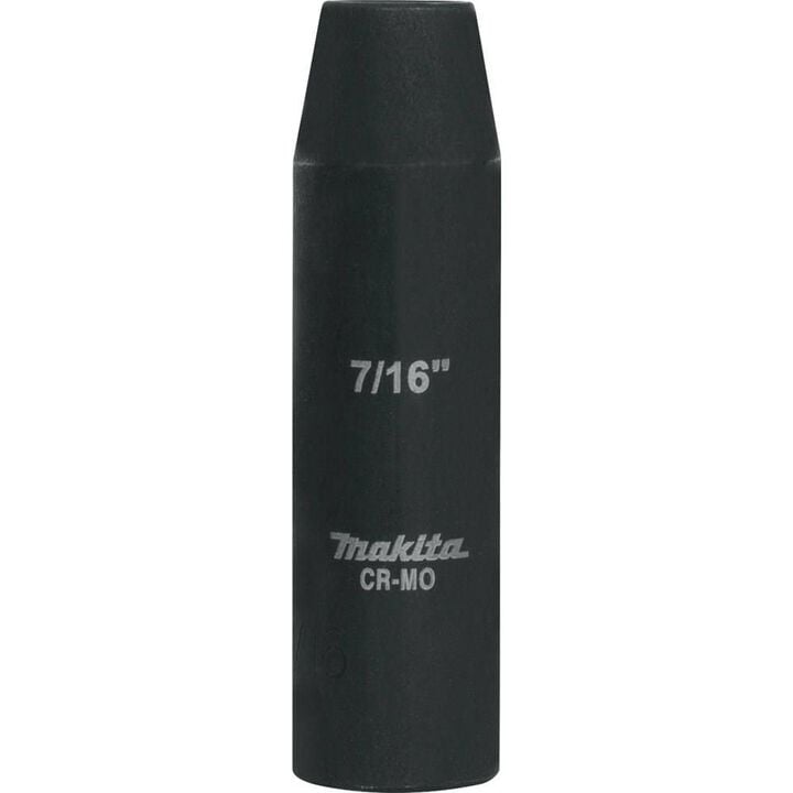 Makita 7/16 in. Deep Well Impact Socket 1/2 in. Drive, large image number 0