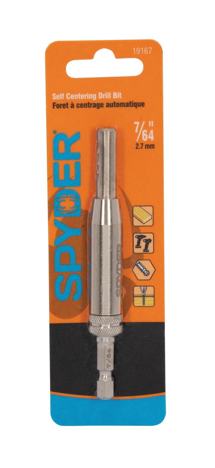 Spyder 7/64 Inch Self-Centering Twist Drill Bit, High Speed Steel, HSS, large image number 2