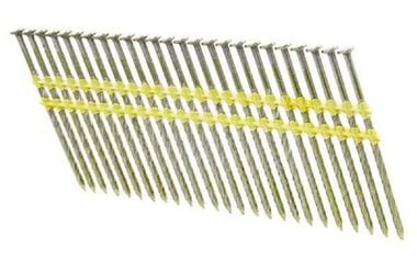 Duo Fast 1015228 2-3/4 X .120 Bright 20 Full Round Head Strip Plastic Nail - 2500 Nails, large image number 0