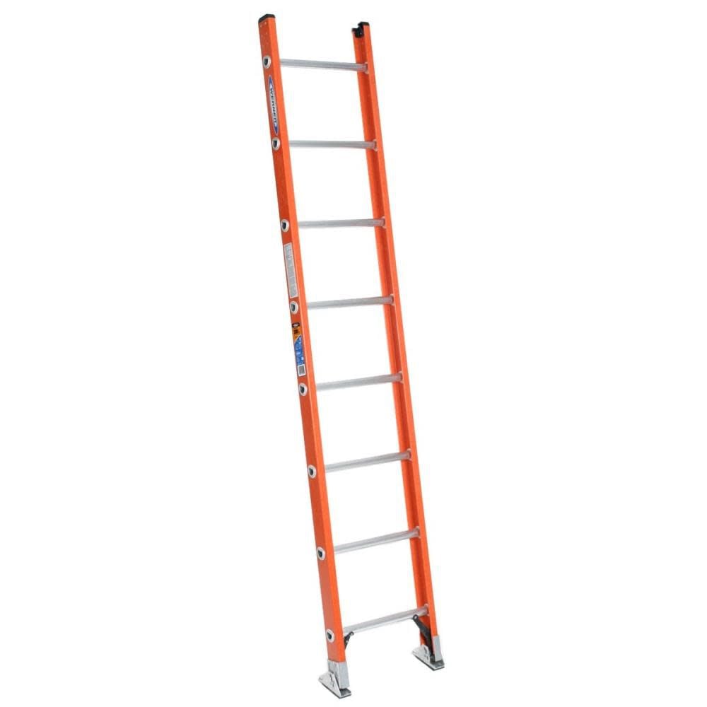 Werner 8 Ft. Type IA Fiberglass Straight Ladder – D6208-1