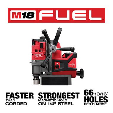 Milwaukee M18 FUEL 1-1/2inch Magnetic Drill Kit, large image number 2