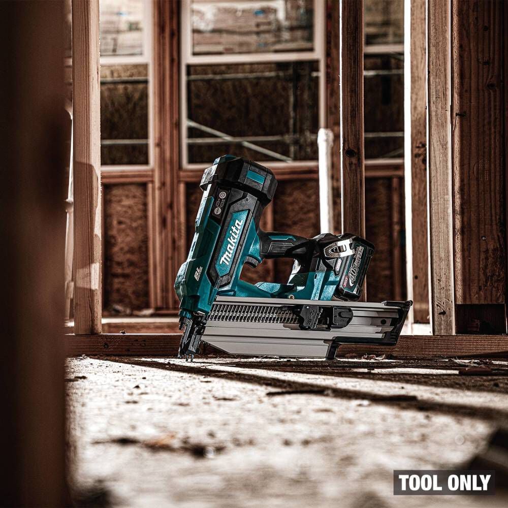 Makita 40V Max XGT Brushless Cordless 21 Degree Full Round Head 3-1/2 Inch Framing Nailer (Bare Tool), large image number 6